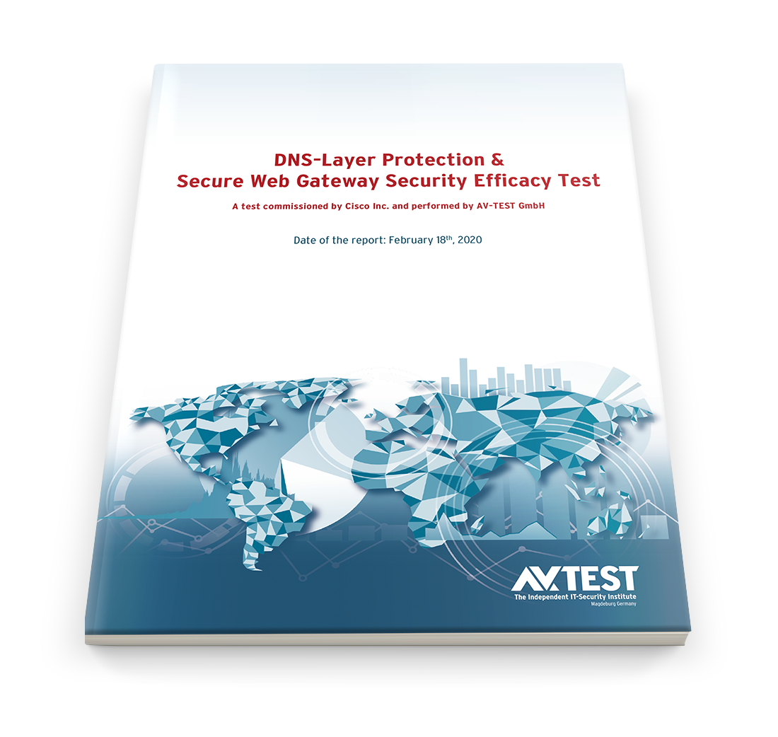 AV-TEST evalúa la eficacia de la seguridad en la capa de DNS y la gateway web segura